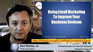 Tech Talk Episode #124 - Using Email Marketing To Improve Your Business Reviews