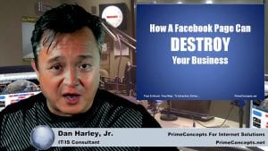 Tech Talk Episode #129 - How A Facebook Page Can DESTROY Your Business