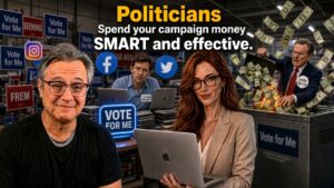 Dan Harley and Sophia discuss technology strategies for political campaigns on Tech Talk.